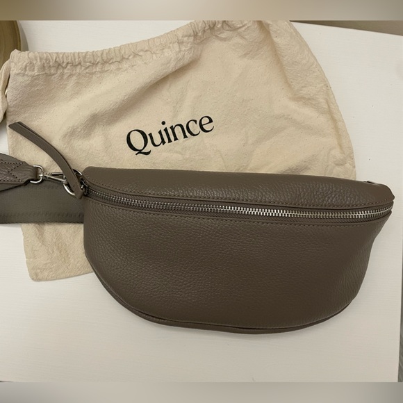 Quince Gray Crossbody Bag - Picture 2 of 6